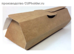 Подробнее... E004 Коробка держатель для хот-дога 160 мм.