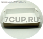 Подробнее... B005. Лодочка для вафель «Прямоугольник»