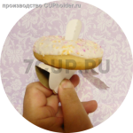 Подробнее... H001 Держатель для пончика . Кнопка для пончика